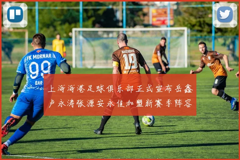 上海海港足球俱乐部正式宣布岳鑫卢永涛张源安永佳加盟新赛季阵容更新